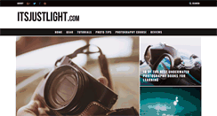 Desktop Screenshot of itsjustlight.com